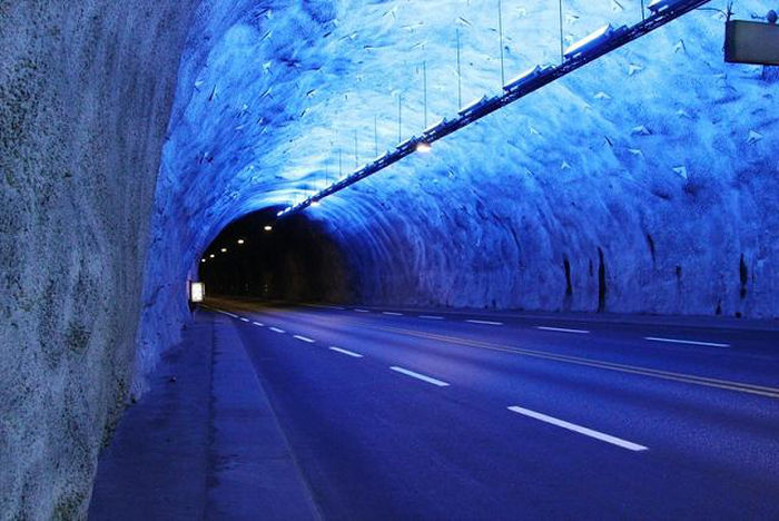 Лердальский туннель лучшие туннели мира Путешествие по самым знаменитым туннелям мира