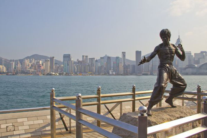 Памятник Брюсу Ли, Гонконг