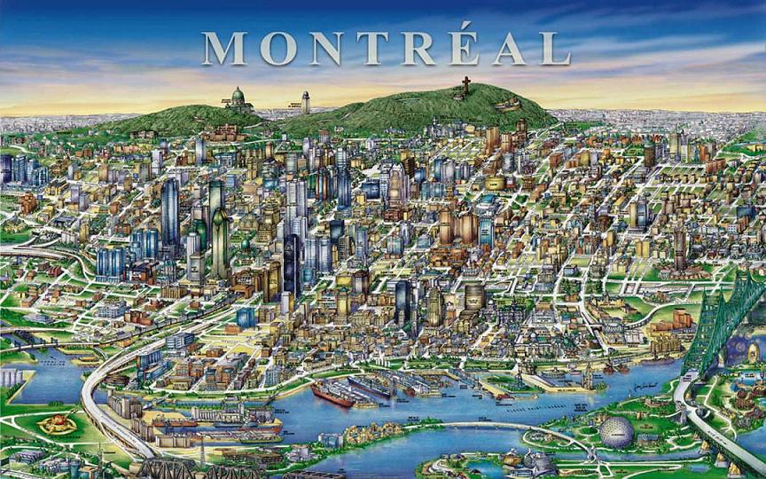 Замечательный и необычный город Монреаль